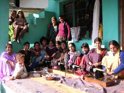 Baal Tailoring school students